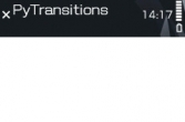 【PY小程序】过渡动画PyTransitions v0.1 S60v3